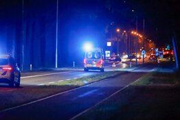 Ernstig ongeval in Laren, auto doorgereden na aanrijding