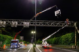 Verkeerssignalering op A1 tussen Muiderberg en Eemnes vervangen
