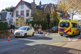 Fietser gewond na aanrijding met auto