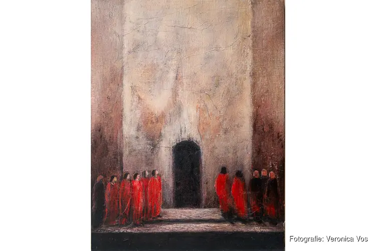 Oeuvre Expositie Veronica Vos van 28 november 2025 t/m 11 januari 2026 in de Kunstkerk aan de Herengracht 83 in Muiden