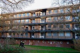 Brand in appartement op de vierde verdieping in Hilversum