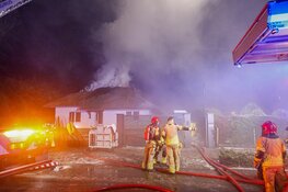 Uitslaande brand in vrijstaande woning Blaricum