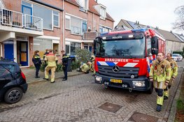 Weer brand in woning aan de Eek in Huizen