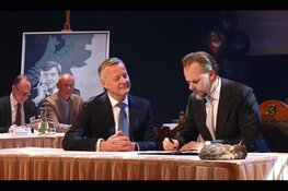 Beëdiging nieuwe burgemeester van Laren