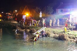 Fiets aangetroffen langs kanaal in 's Graveland, veel hulpdiensten ter plaatse