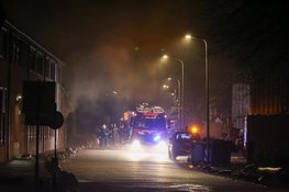Flinke rookontwikkeling bij brand op militaire kazerne in Hilversum