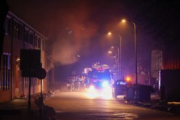 Flinke rookontwikkeling bij brand op militaire kazerne in Hilversum