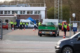 Grote verkeerscontrole in Naarden