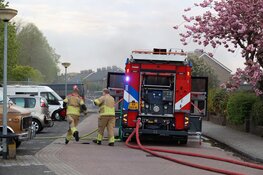 Fikse brand in parkeergarage, opgeschaald naar grote brand