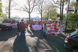 Grote opkomst bij demonstratie Loosdrecht