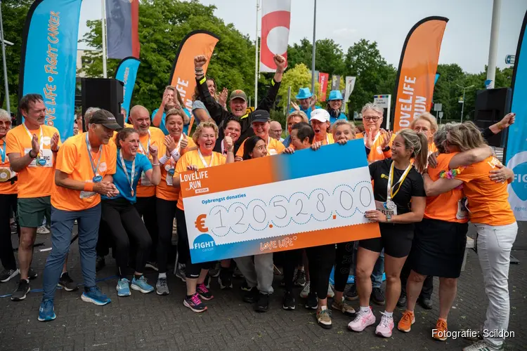 Scildon is hoofdsponsor van LoveLife Run Hilversum