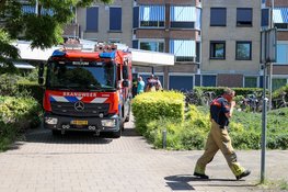 Brandweer groots uitgerukt voor brand in zorgcomplex