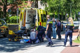 Fietser gewond na aanrijding met auto in Hilversum