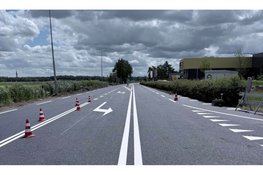 N236 bij ’s-Graveland weer open na groot onderhoud