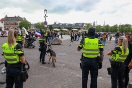 Demonstraties Hilversum verlopen grimmig, politie grijpt in