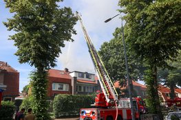 Zeer grote brand bij garagebedrijf in Hilversum