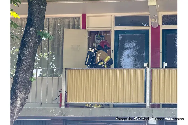 Brand na waterlekkage in meterkast in Naarden