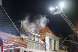 Zolder zwaar beschadigd na brand door blikseminslag