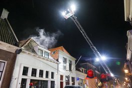 Zolder zwaar beschadigd na brand door blikseminslag