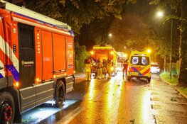 Blikseminslag veroorzaakt brand in meterkast in Huizen