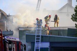 Grote brand in Supermarkt Hilversum