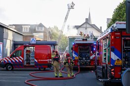Grote brand in Supermarkt Hilversum
