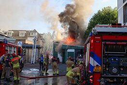 Grote brand in Supermarkt Hilversum