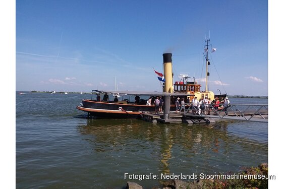 Stoomsloepenweekend 15 & 16 augustus en Rondvaarten IJsselmeer