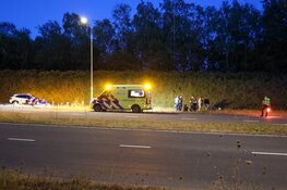 Frontale botsing tussen twee brommers op fietspad in Blaricum