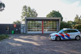 Inbraak poging bij brandweerkazerne in Huizen