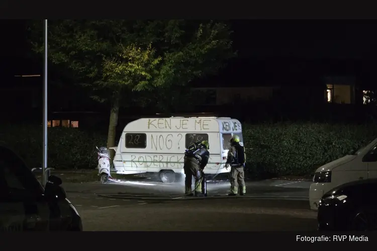 Hulpdiensten ingezet bij caravan van voormalig tv-persoonlijkheid Rogier Smit