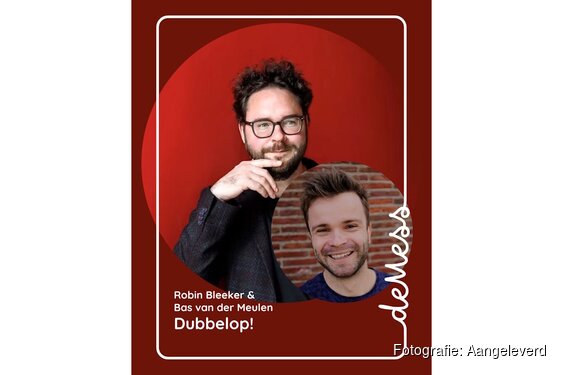 Dubbelprogramma cabaretièrs Robin Bleeker en Bas van der Meulen