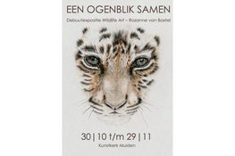 Het debuut van wildlife-kunstenaar Rozanne van Boxtel in de Kunstkerk Muiden