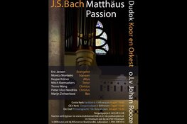 Uitvoering van Bach’s Matthäus Passion door het Hilversumse Dudok Ensemble