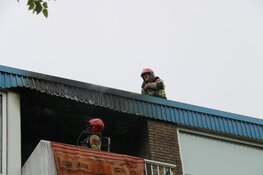 Brand in flat Bussum