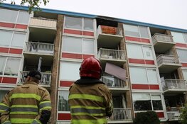 Brand in flat Bussum