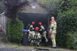 Schuurtje in brand in Hilversum