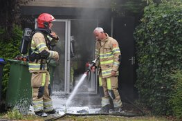 Schuurtje in brand in Hilversum