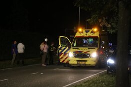 Auto crasht in Huizen