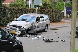Twee auto's totall loss na ongeval
