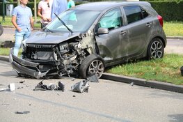 Twee auto's totall loss na ongeval