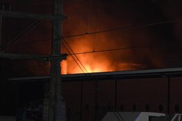 Brand in transformatorhuisje