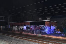 Brand in transformatorhuisje