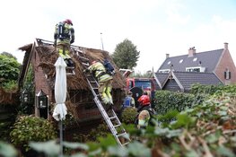 Brandweer voorkomt erger bij schuurbrand Vletstraat