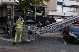 Grote brand in restaurant Bussum