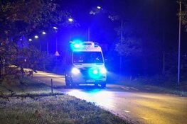 Auto tegen boom in Hilversum