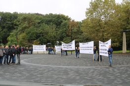 Boeren protesteren ook voor NOS-gebouw: "We zijn klaar met de media"