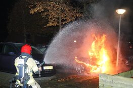 Autobrand in Huizen