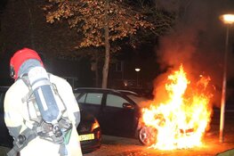 Autobrand in Huizen