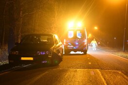 Veel schade bij ongeval Zandheuvelweg